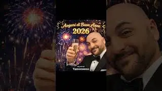 AUGURI DI BUON ANNO 2026 A TUTTI VOI🥳CHE SIA SPLENDENTE..PIENO DI GIOIA E TANTO AMORE IN OGNI FORMA