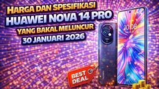 🔥 RESMI SEGERA HADIRRR! HUAWEI NOVA 14 PRO 30 JANUARI 2026 || INI HARGA & SPESIFIKASINYA!