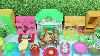 7:55 Minutes Satisfying with Unboxing Hello Kitty Tiny Kitchen Set | Miniature Kitchen Set Review