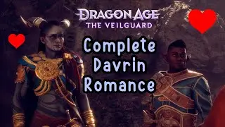 Dragon Age The Veilguard - Complete Davrin Romance (Female Qunari Shadow Dragon Rook)