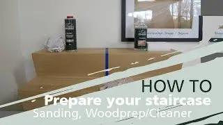 How to prepare your wooden stairs by sanding and cleaning for a renovation | Rubio Monocoat