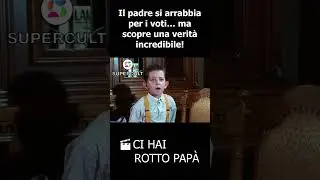 Mostra una pagella disastrosa al padre ma il colpo di scena è incredibile 😂| Ci hai rotto papà