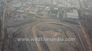 Ghazipur Landfill in Delhi: where garbage mountain marries chemical leachate stream