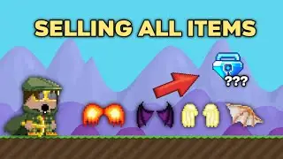 Selling All my Items | Growtopia