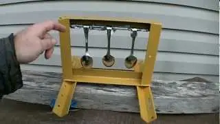 Homemade Airgun Spinner Target