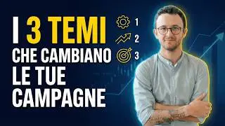 I 3 temi che cambiano il modo in cui imposti le tue campagne