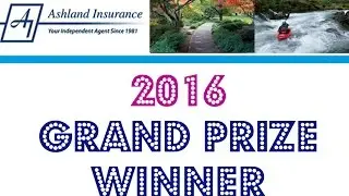Ashland Insurance referral program: 2016 grand prize winner