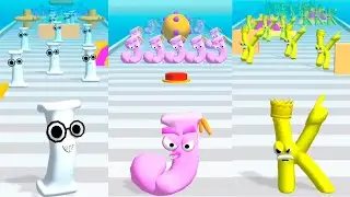 Merge 'Alphabet Lore', Number Lore ⭐⭐⭐ Alphabet Run Letter Go, Alphabet Lore Abcdefgxyz abc Part 95