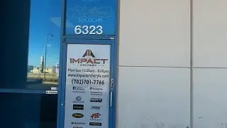 Practice shoot at Impact Archery Las Vegas