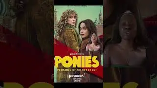 Chaotic tv show: make sure you watch Ponies on Peacock today! #peacock