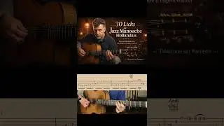 Lick Corde &agrave; Vide sur E7 - Guitare Jazz Manouche - Style Hollandais #jazzguitar #jazz #jazzmanouche