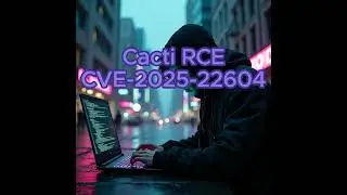Cacti network monitoring RCE - CVE-2025-22604