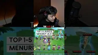Top 1-5 Hero jungle menurut bang Jeje Adriel #jejeadriel #metamlbb #patchbaruml