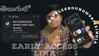 BATTLE GROUNDS MOBILE INDIA (Early Access)Link, How to install Battle Grounds Mobile India in Telugu
