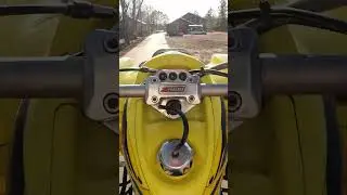 Wheeling a 400 LTZ!#fourwheeler #wheelie #music #tweaker