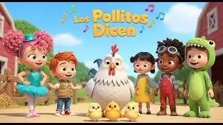 Los Pollitos Dicen 🐥🐔 | Fun Kids Songs & Nursery Rhymes | 3D Animated Music Video