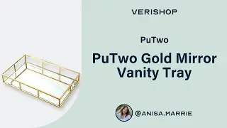 PuTwo PuTwo Gold Mirror Vanity Tray Review