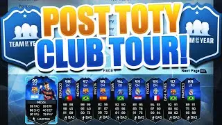 POST TOTY CLUB TOUR!!! MY MAIN SQUAD!! FIFA 16 ULTIMATE TEAM