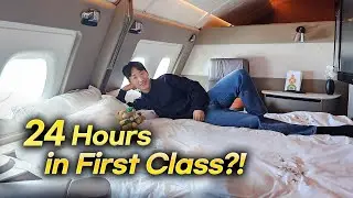 The Most Luxurious First Class Ever – Double Bed for 24 Hours!| Singapore Airline A380