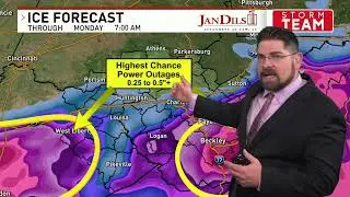 Winter storm set to hit parts of West Virginia, Ohio, Kentucky on Saturday