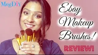 Ebay Makeup Brush Set | In-Depth Review| MegDIY