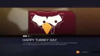 Halo 5 Happy Turkey day! Special emblem