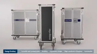Temp-Trolley - the user-friendly tray transport trolley