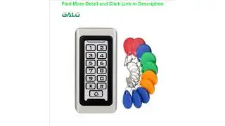 Standalone Access Controller with 10pcs EM keychains RFID Access Control Keypad digital panel Card