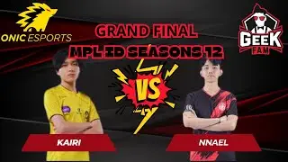 [MLBB] ONIC VS GEEK - GRANDFINAL MATCH 1 #MPLIDS12