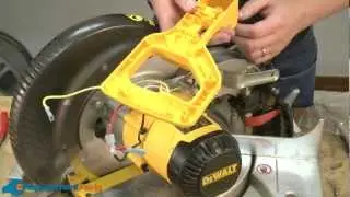 How to Replace the Handle Assembly on a DeWALT DW703 Miter Saw
