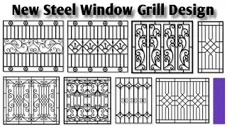 New Steel Window Grill Design 2025 Latest iron grill design Bd All Design