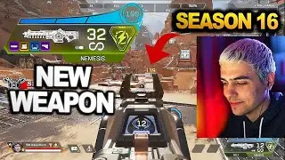 TSM Imperialhal NEMESIS ( NEW WEAPON ) FIRST IMPRESSIONS - NEW META IN APEX LEGENDS SEASON 16!!