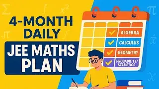 JEE Main Maths 4-Month Daily Revision Plan | Complete Chapter-wise Strategy 2026