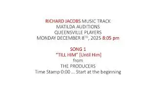 RICHARD JACOBS SONG 1 VIDEO TILL HIM