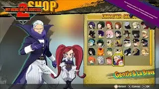 My Hero One's Justice 2 - All Gentle and La Brava's Dialogue Interactions + Customization Outfits