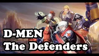 D-men The Defenders Game - First View - Playthrough gameplay