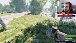 Outpost shooting at me for NOTHING on Rust!