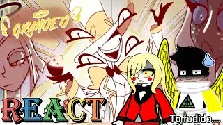 Hazbin Hotel React to O Grande D DEUS VOLTA DE SUAS F&Eacute;RIAS!