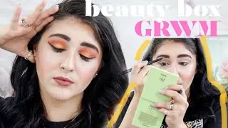 BEAUTY BOX GRWM feat. January Ipsy & Boxycharm products // Sunset Makeup Look