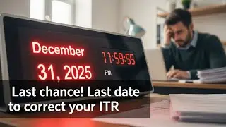 ⚠️ 31 Dec Deadline Alert: Your Tax Refund is at Risk!
