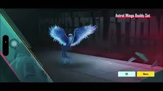 Falcon New Buddy Outfit 🩵(Astral Wings Buddy set)