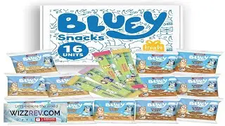 Bluey Snack Arnott's Multipack 12 Mini Cocoa & Honey Oat Flavored Cookies Review