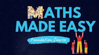 Maths made easy foundation course| By Niveditha and Nanditha|Maths Made Easy