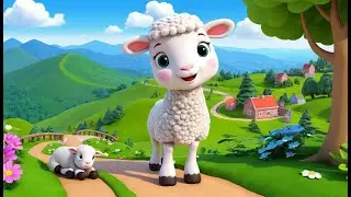 Little Lamb Goes Mountain Hiking Adventure | Funny and Fun Kids Nursery Rhyme Animation