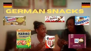 🇩🇪 TRYING GERMAN SNACKS! Trini edition 🇹🇹