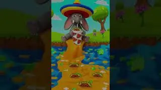 Tiny Dino Tacos! 🦖🌮 Hilarious Dancing Dinosaurs & Jungle Food Party | Funny Kids Song #kidssongs
