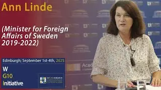 Ann Linde (Minister for Foreign Affairs of Sweden 2019-2022)