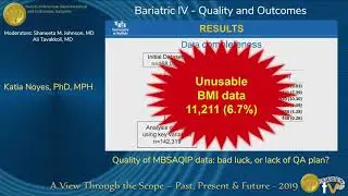 Quality of MBSAQIP data: bad luck, or lack of QA plan?