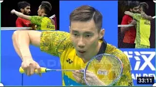 Lee Chong Wei vs Kidambi Srikanth Badminton Asia Championship 2018 (Badminton fan club lee chong wei