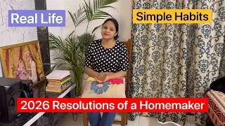 Small Habits , Big Impact || 2026 Resolutions of a Homemaker #goals2026 #welcome2026 #goals